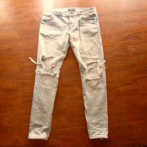 Forever 21 ripped jeans